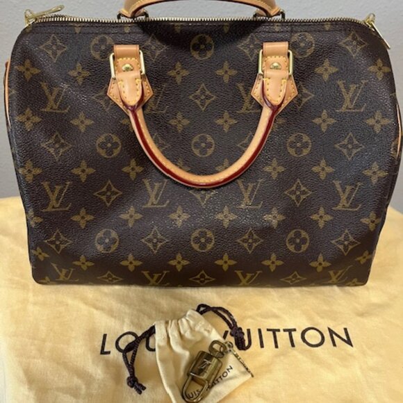 Louis Vuitton Speedy Monogram Bandoulière 30 - Picture 1 of 13